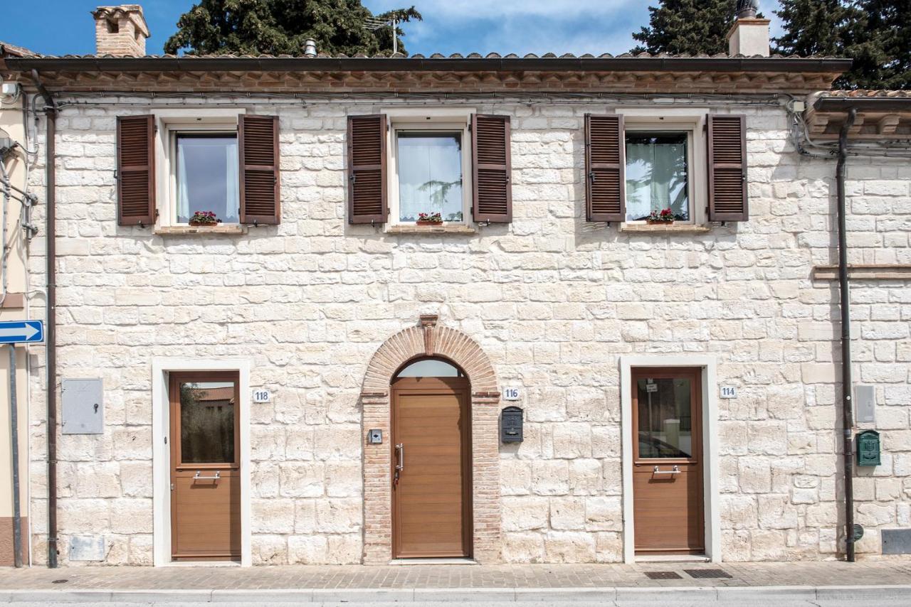 S19 - Sirolo, Bilocale In Pietra Del Conero Daire Dış mekan fotoğraf